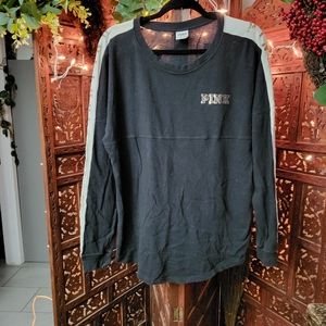 Victoria’s Secret long sleeve shirt w gold bling